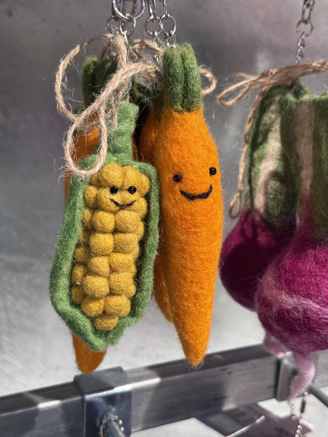 好逼真的农作物挂件！！！