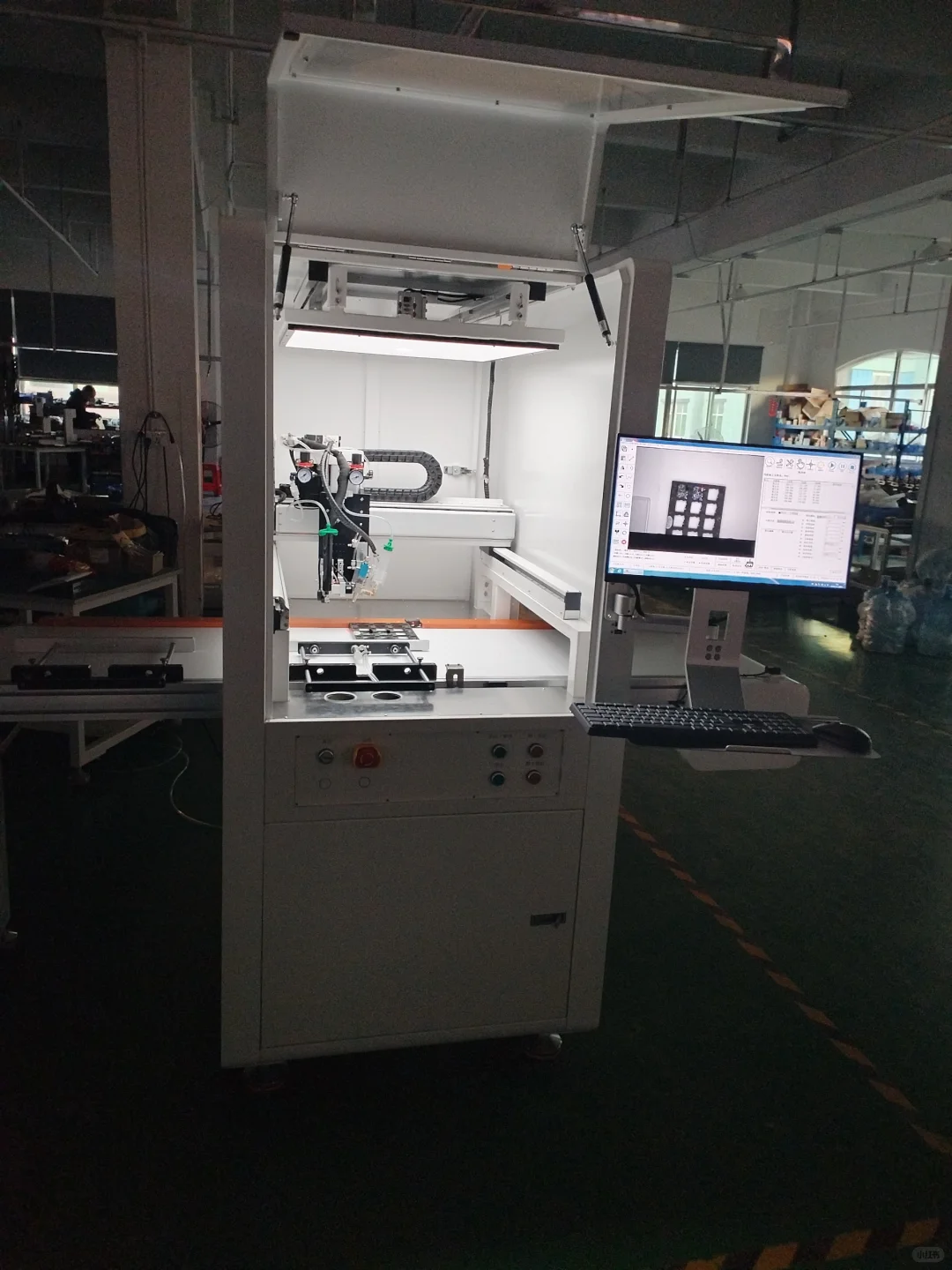 专业做自动化设备点胶机螺丝机焊锡机，