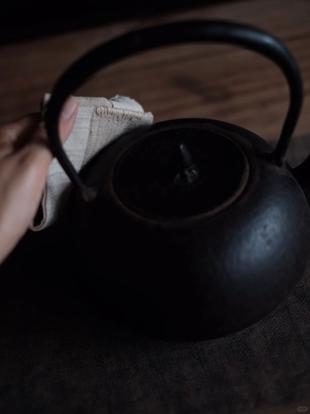 野生柞蚕丝拼布茶巾