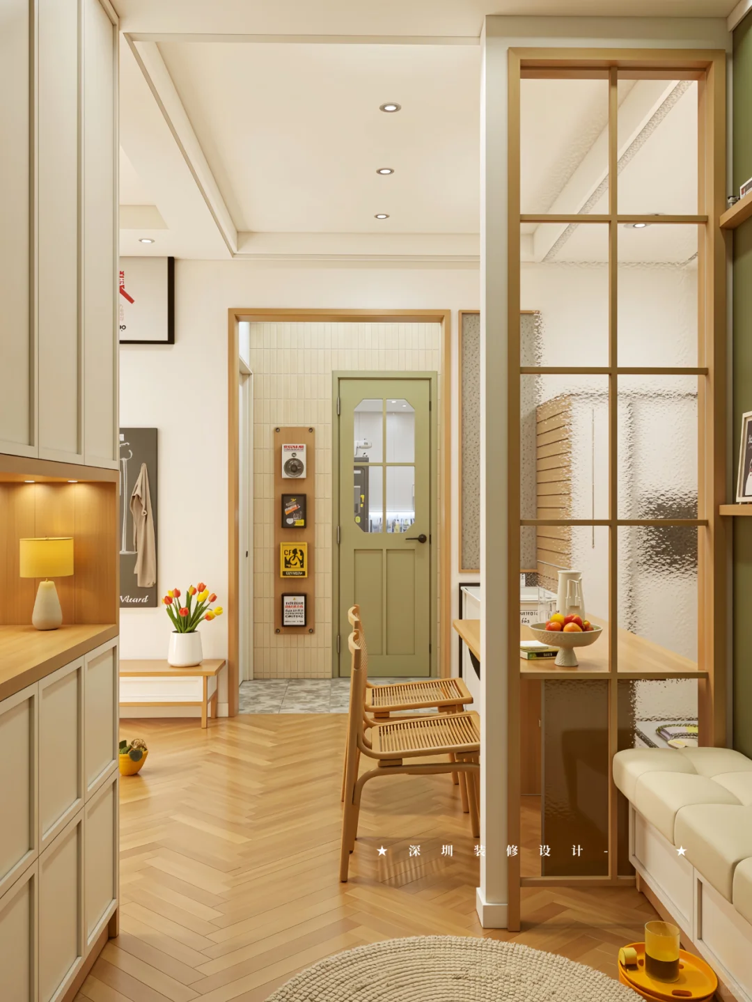 55㎡爆改5房?，双儿童房超强收纳豪宅感