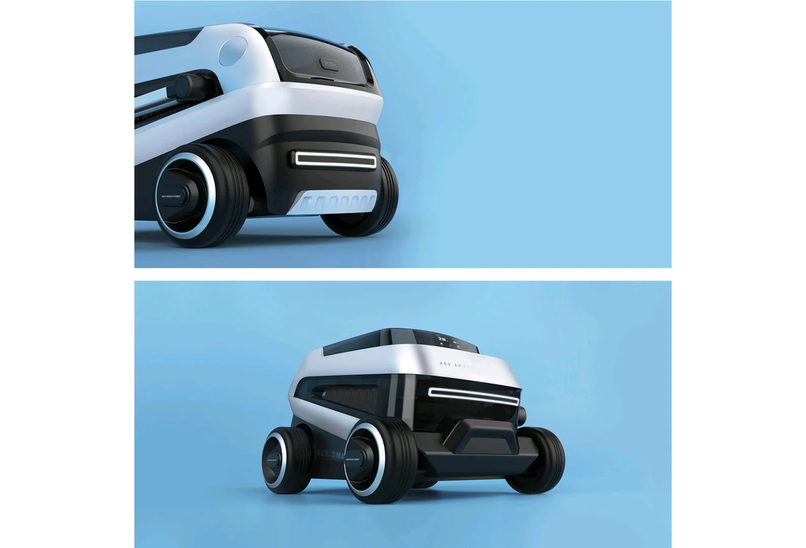 AGV智能洗车机器人