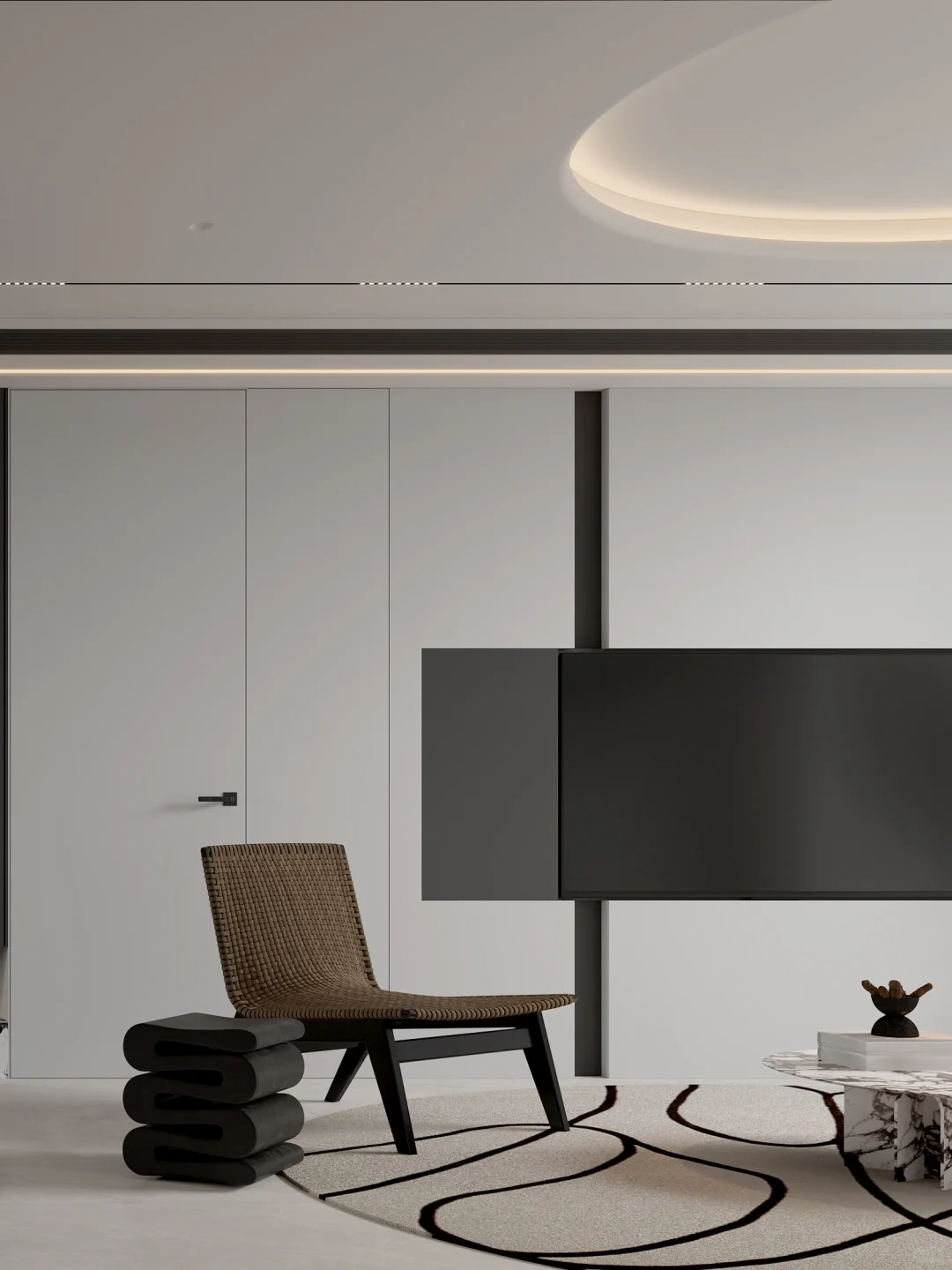 原创设计｜格局优化让大平层空间扩大30%！