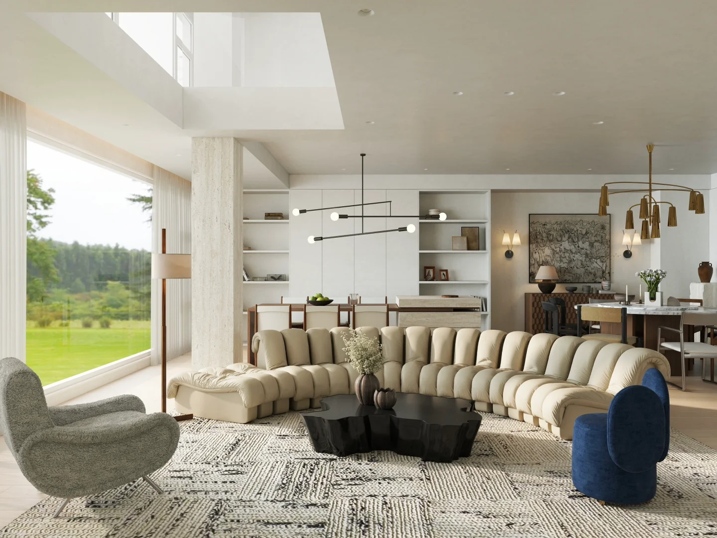 客厅设计｜告别传统无趣，赋予客厅更多可能性