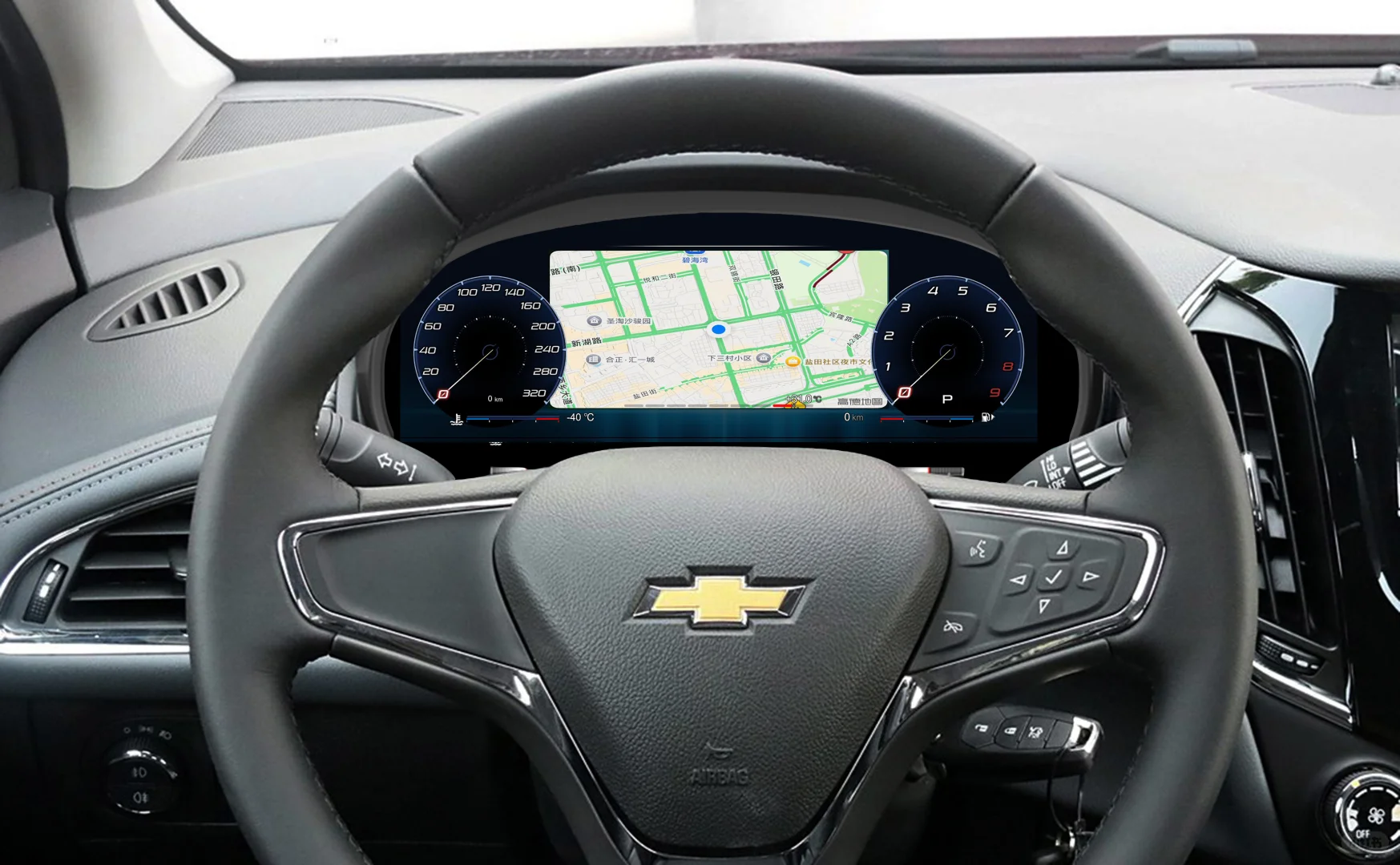 科鲁兹液晶仪表