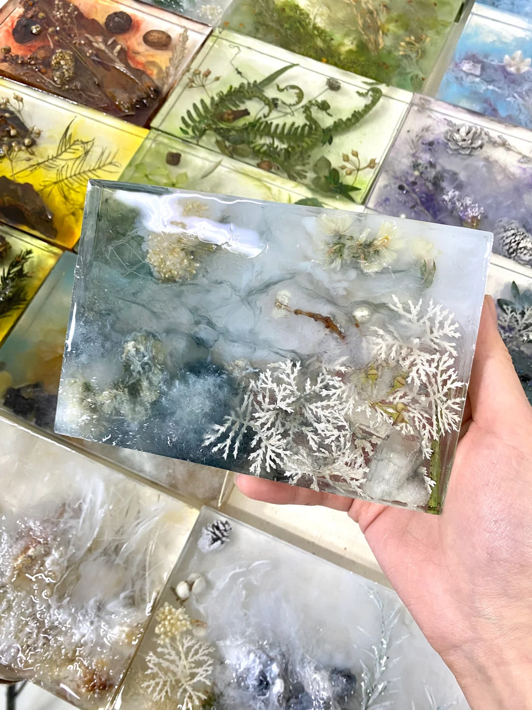 树脂手作｜收藏一块地质眼泪