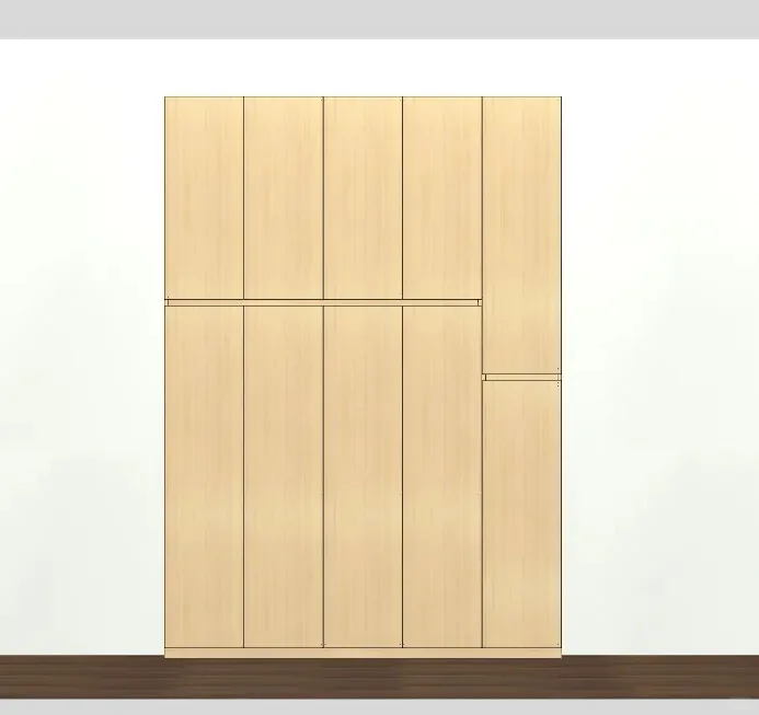 穷装拼夕夕分段式衣柜安全下车（附图