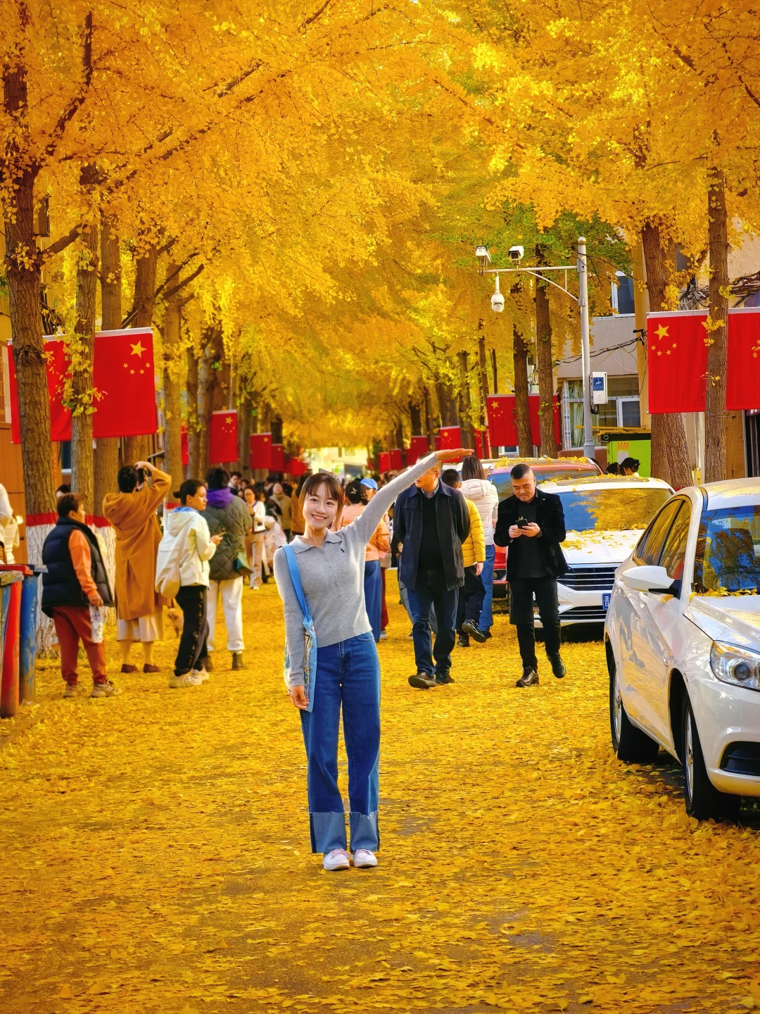 太原的秋天，连小区里也这么好看