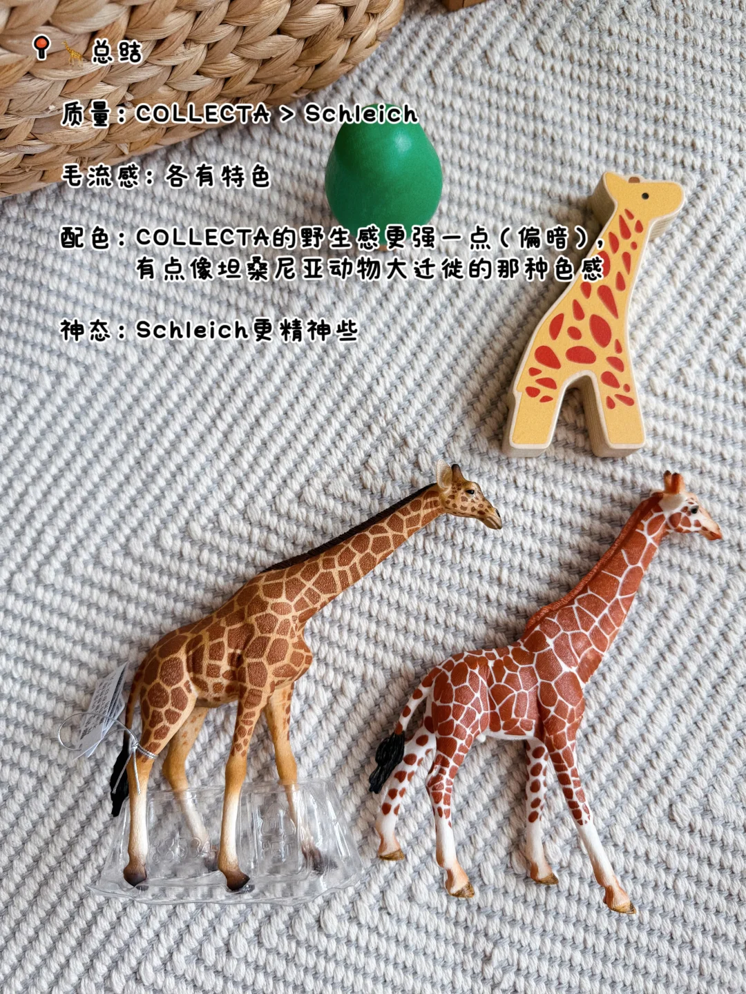 测评|Schleich和COLLECTA的仿真动物模型