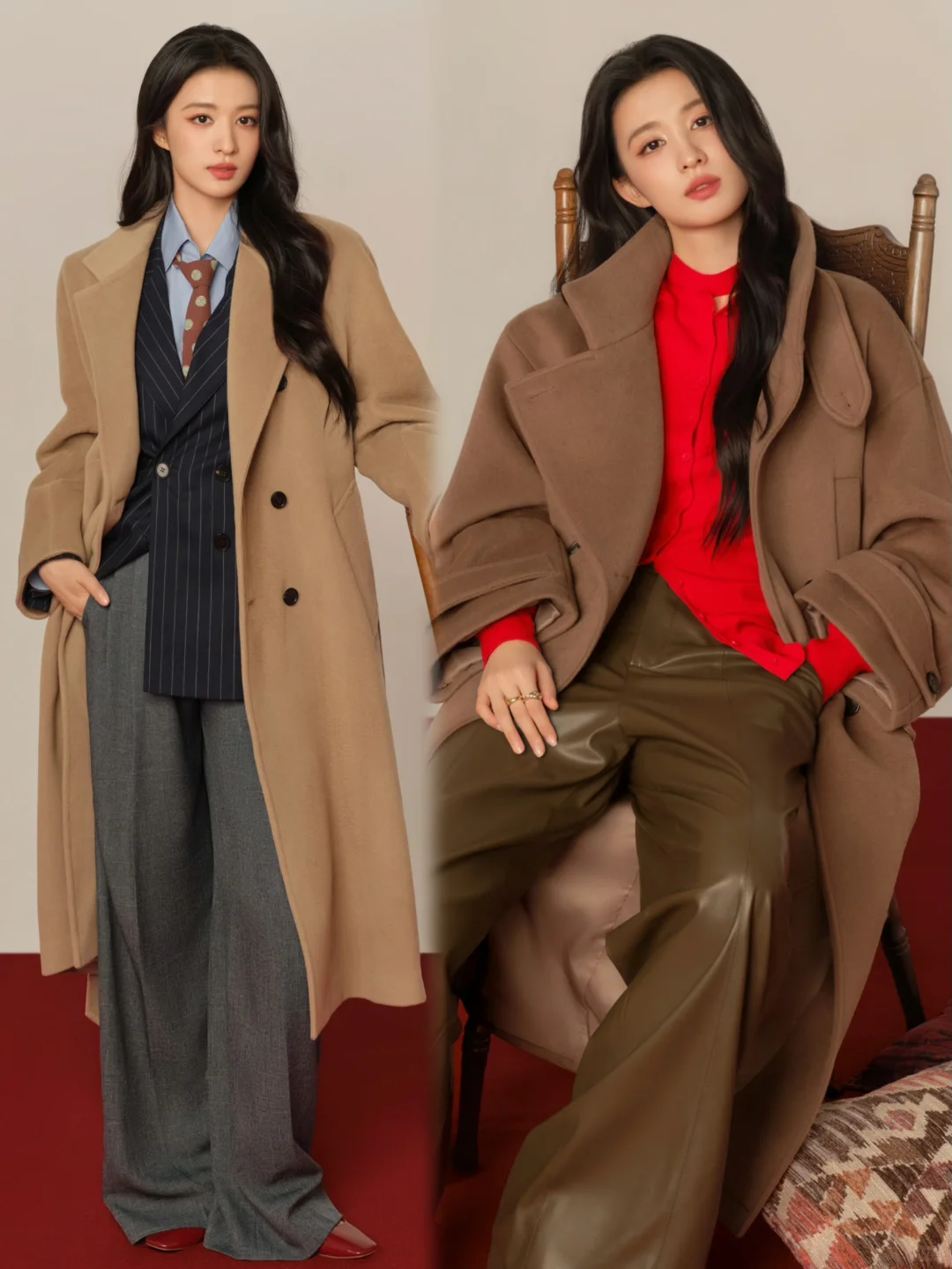 王楚然 太适合这种优雅高智感穿搭了‼