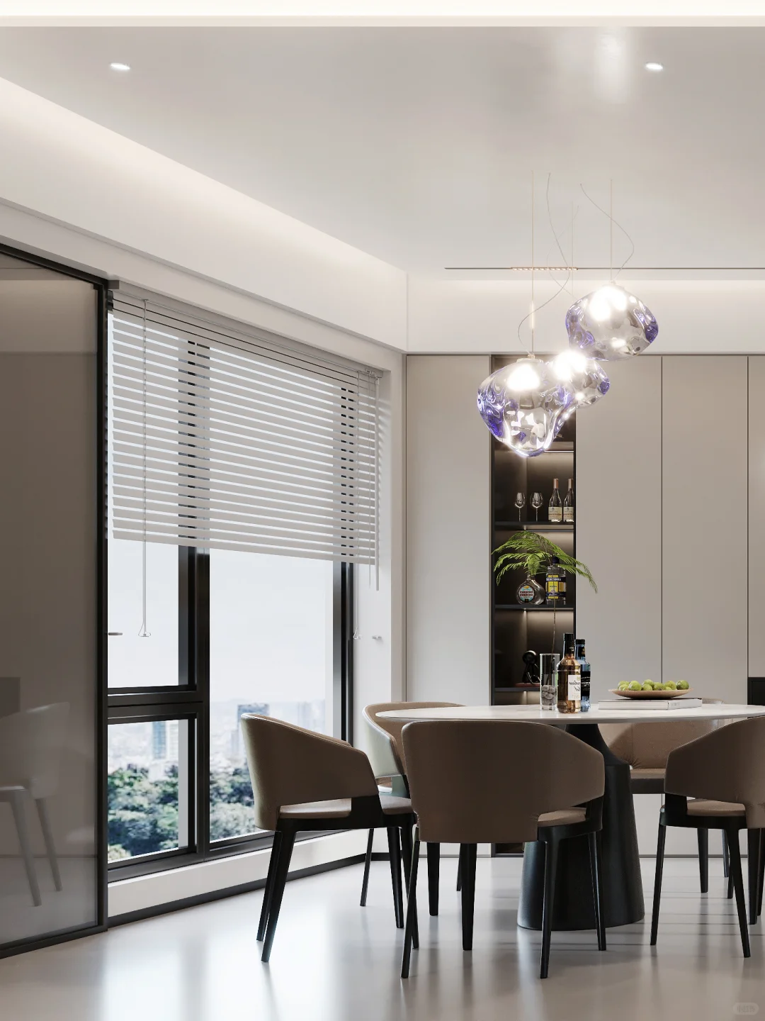 近期案例｜中交滨海一家四口简约风的家