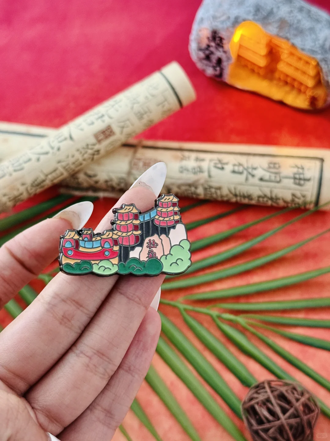 【神仙悬空寺冰箱贴合集】每一款都美到窒息