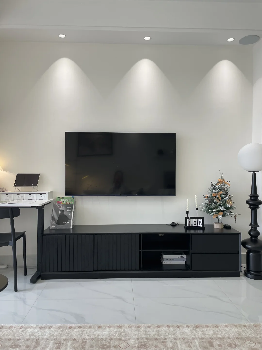 真的35㎡！用窗帘隔出了一室一厅