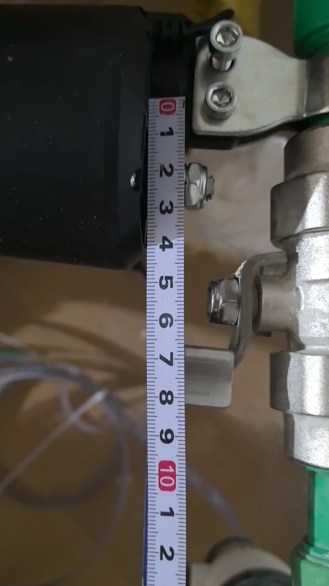 智能阀门按不上了。