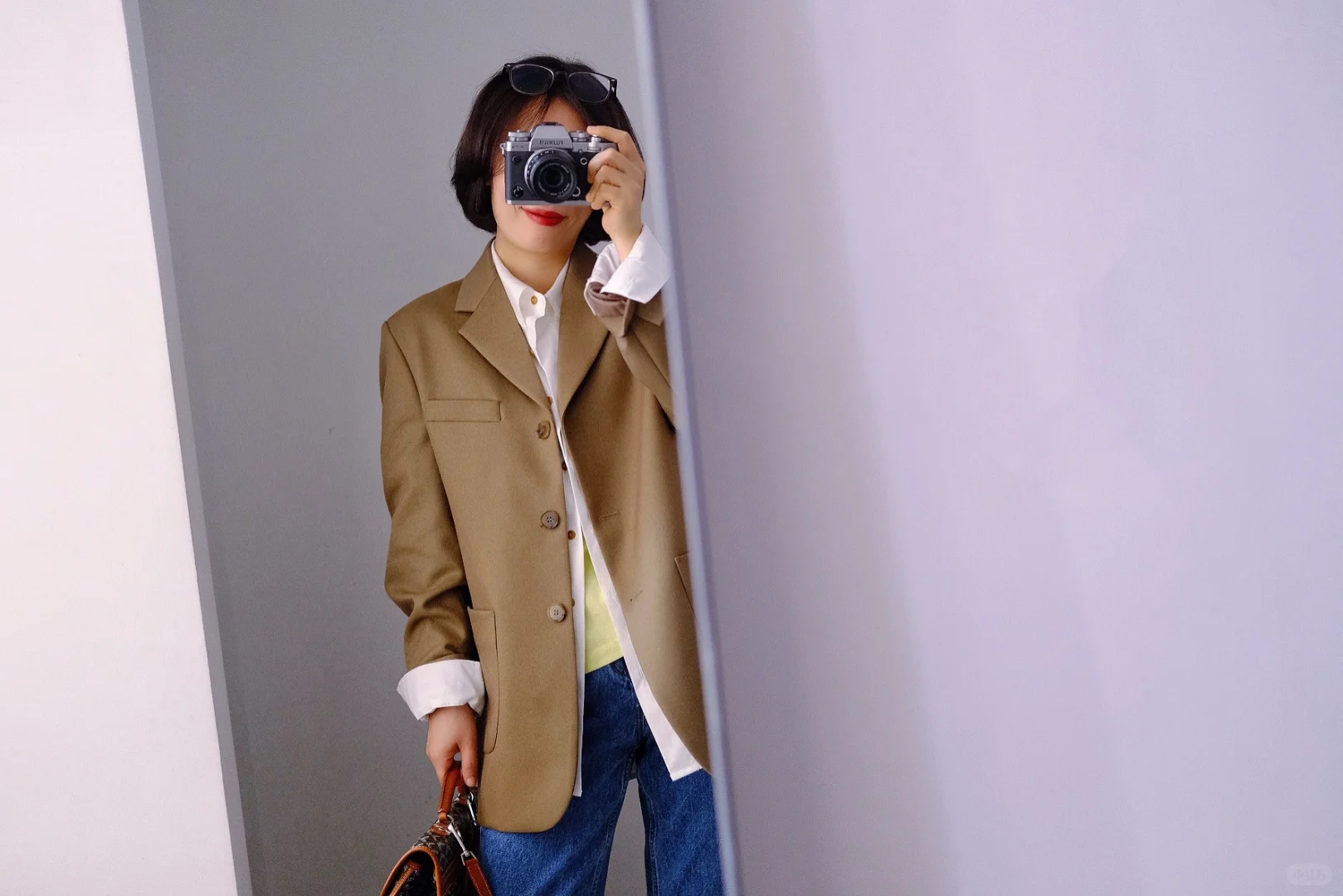 高智感的知识分子穿搭