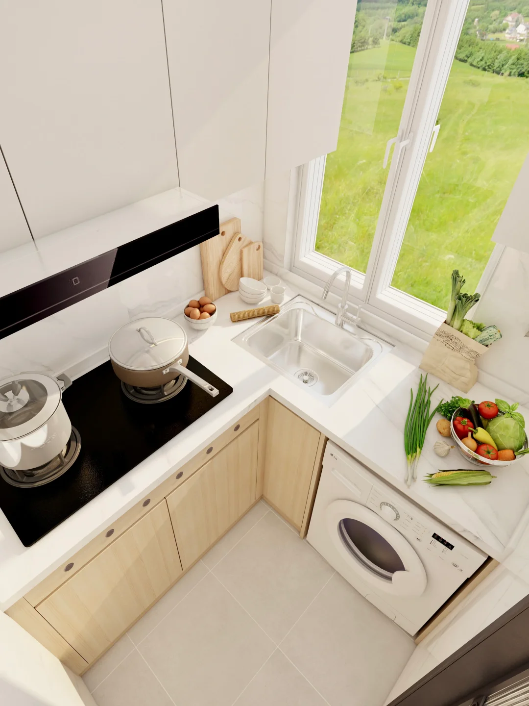 香港14m²公屋?一室改两床住下一家三口人