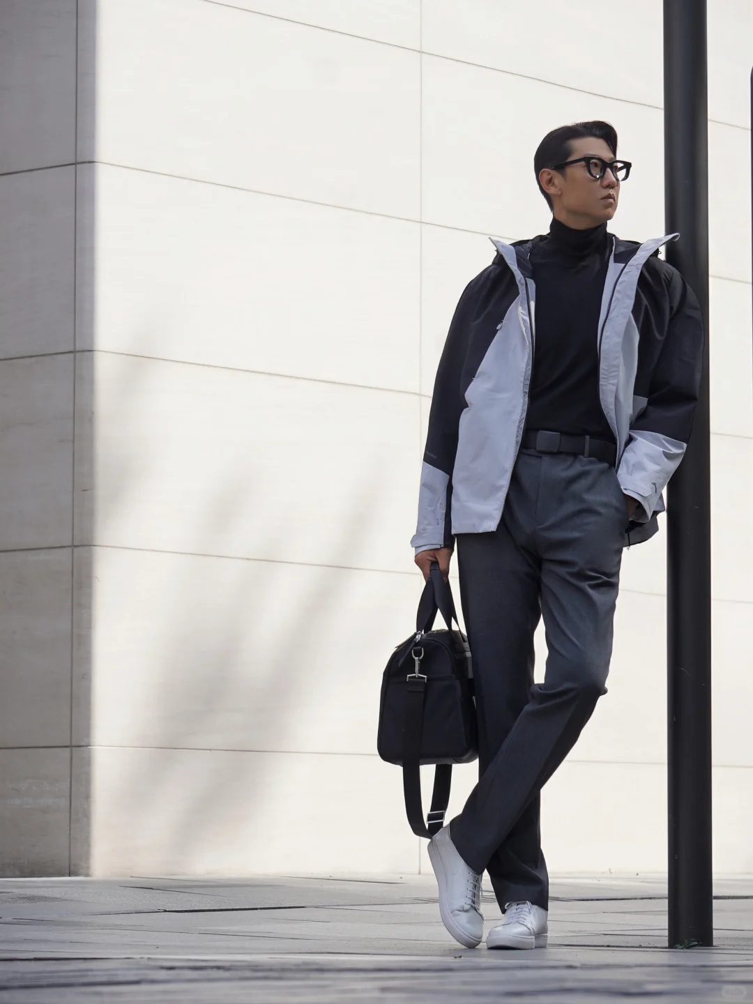 ??40+叔叔｜一件冲锋衣?点亮一周穿搭