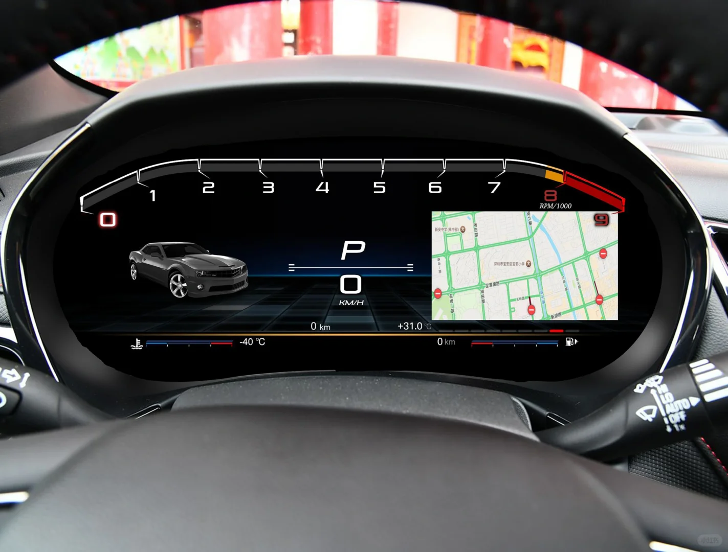 探界者液晶仪表