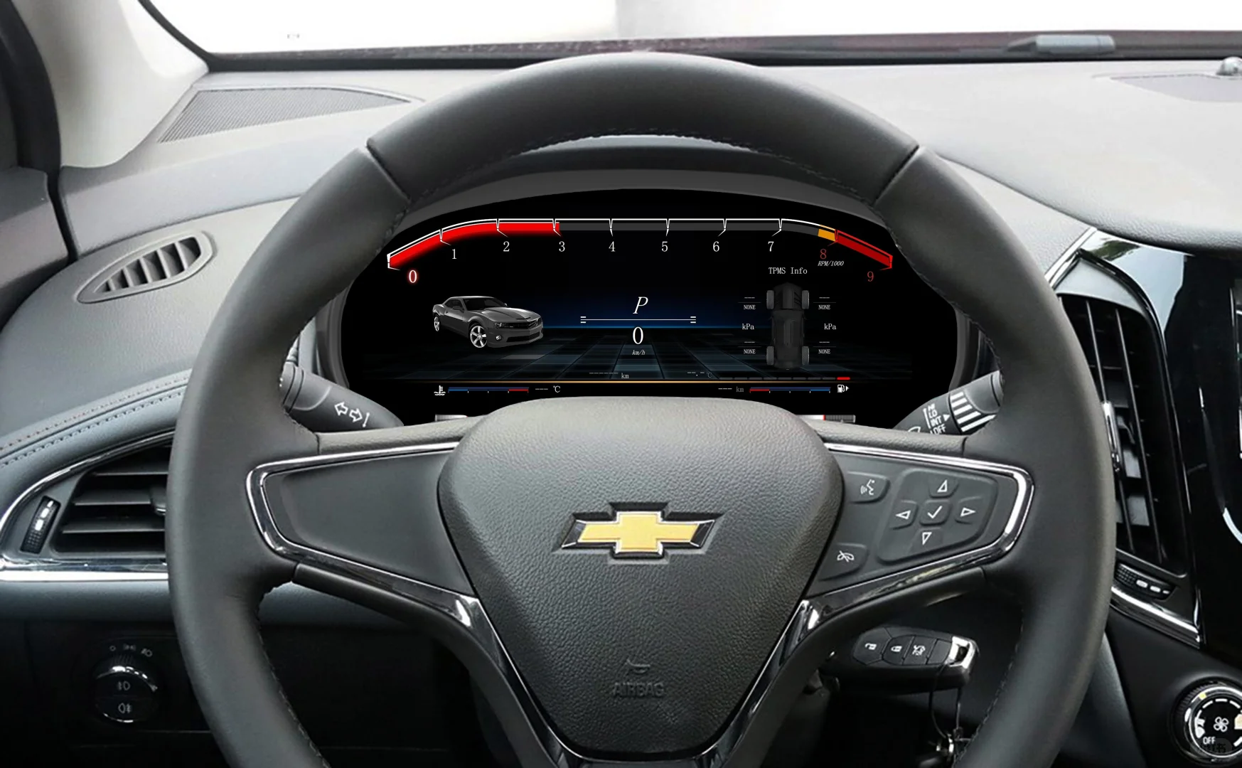 科鲁兹液晶仪表