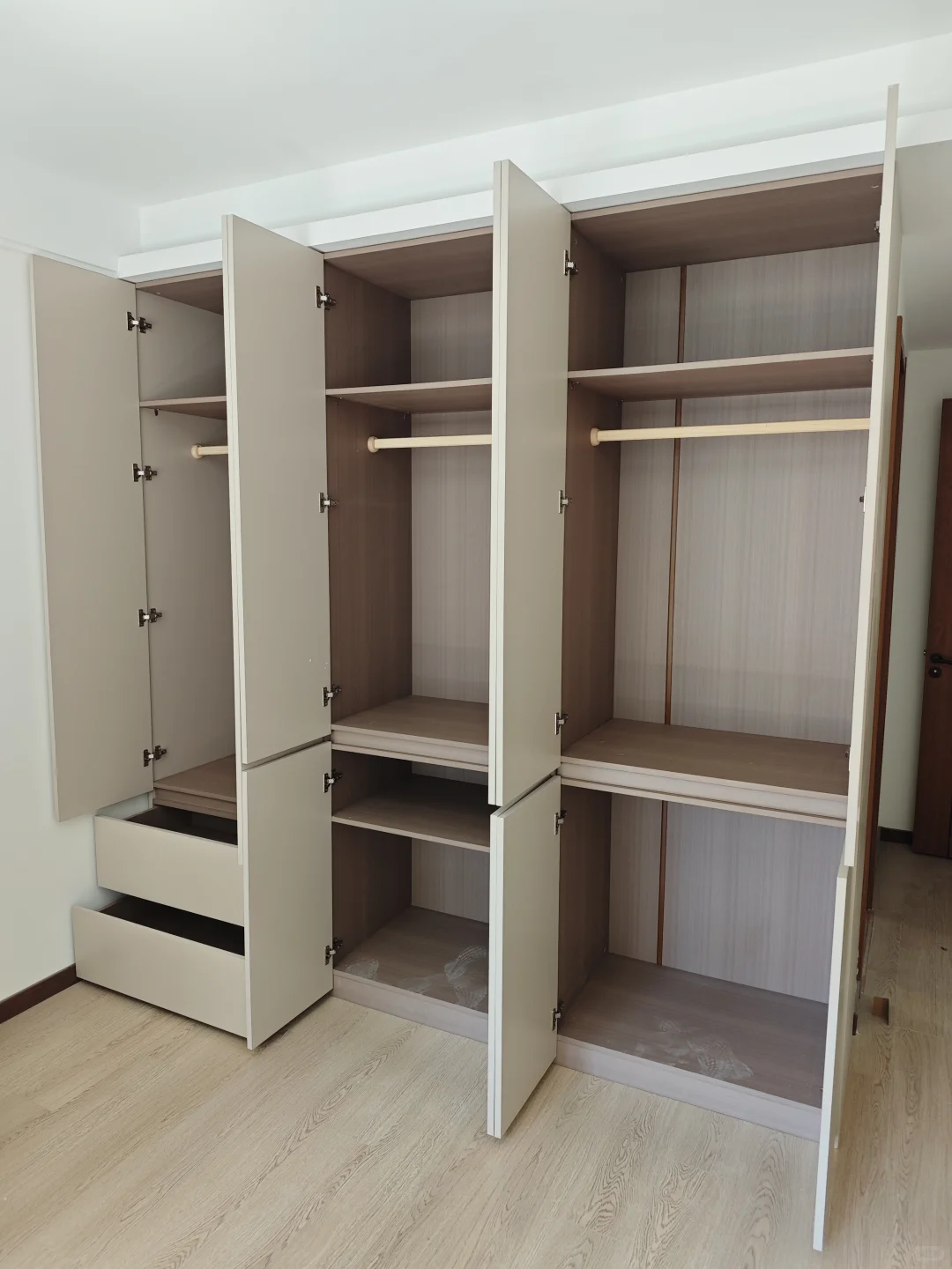 网购衣柜安全下车