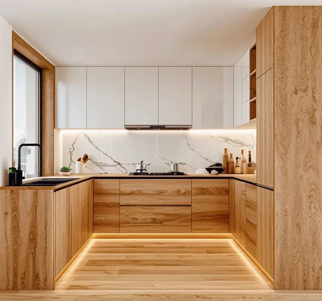 家人们！原木极简风，高级感绝了?