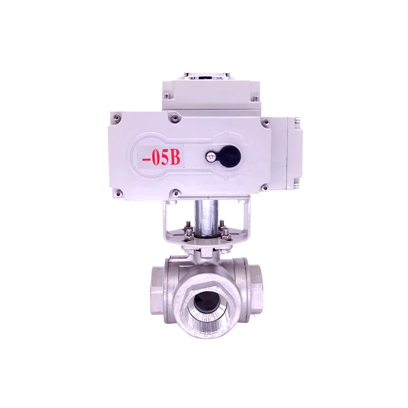 电动三通内螺纹球阀