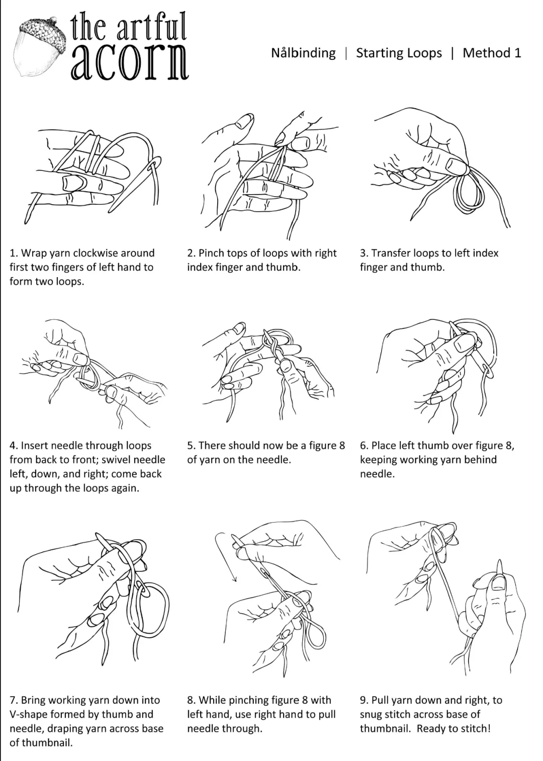 【原创】钩针编年史②Nålebinding 的故事