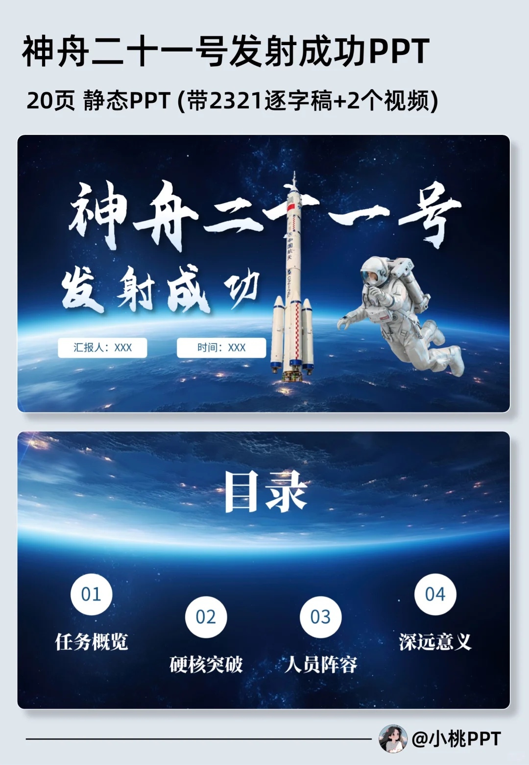 热点PPT:神舟二十一号成功发射对接空间站
