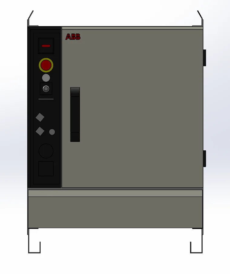 基于ABB六轴工业机器人自动上下料与输送系统