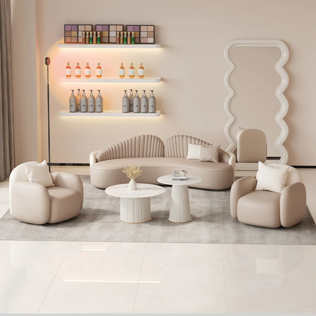 弧形沙发，打造简约优雅的家居空间