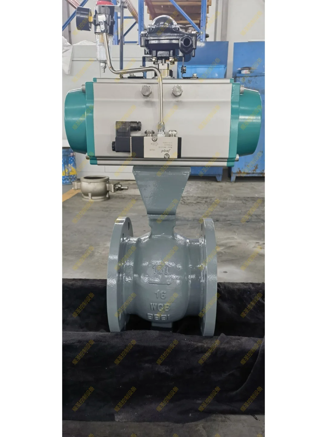 耀圣-电磁气动偏心 V 型球阀