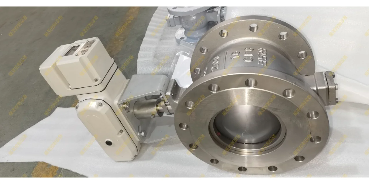 耀圣电动 V 槽球阀——高效控制的理想选择