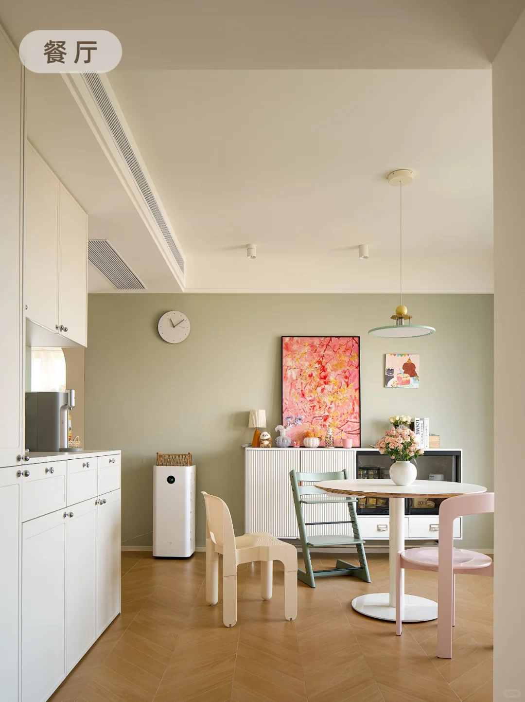 装修案例分享丨105㎡治愈系北欧风小宅