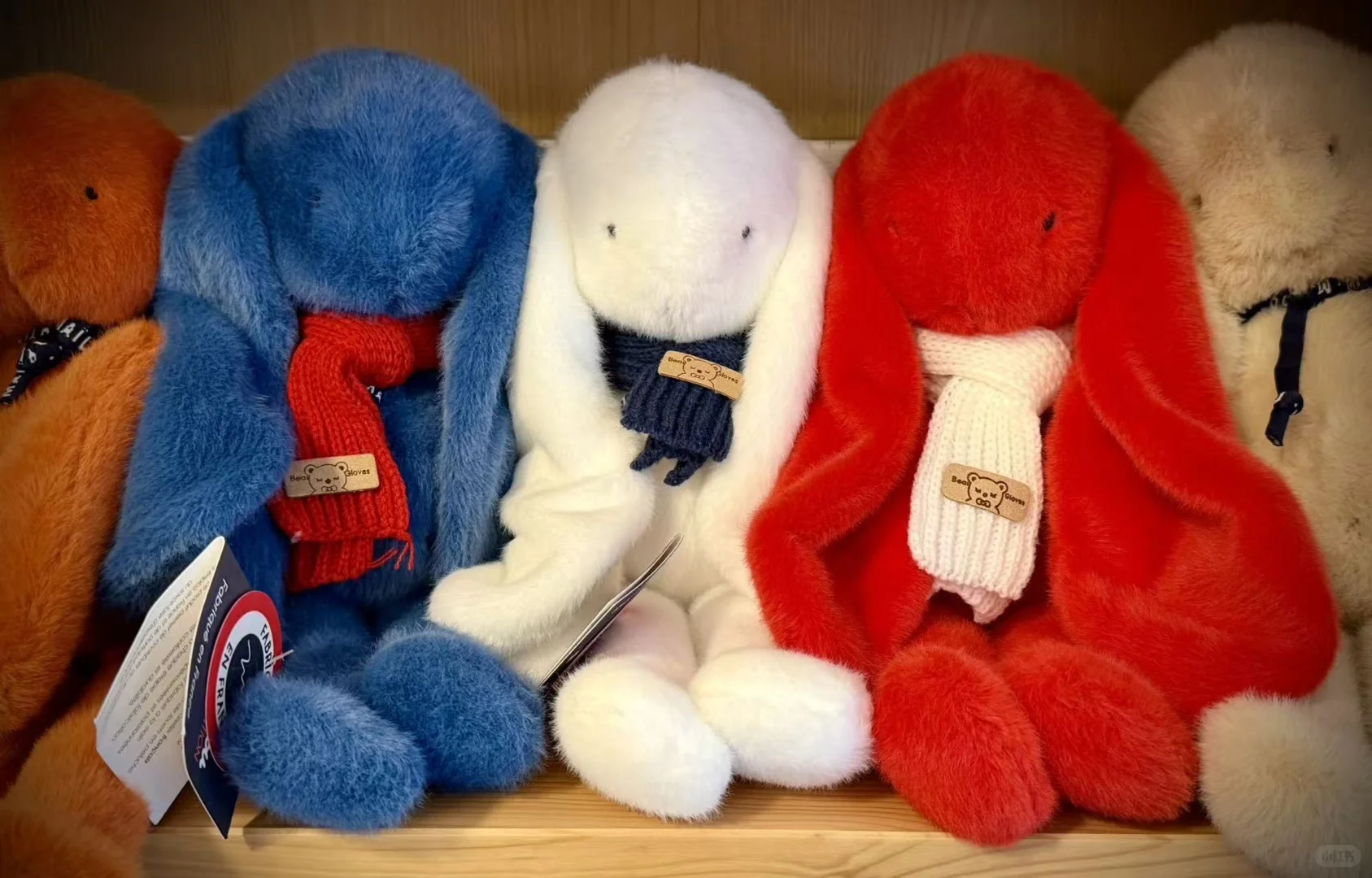 法国纯手工绒毛玩具??Mailou