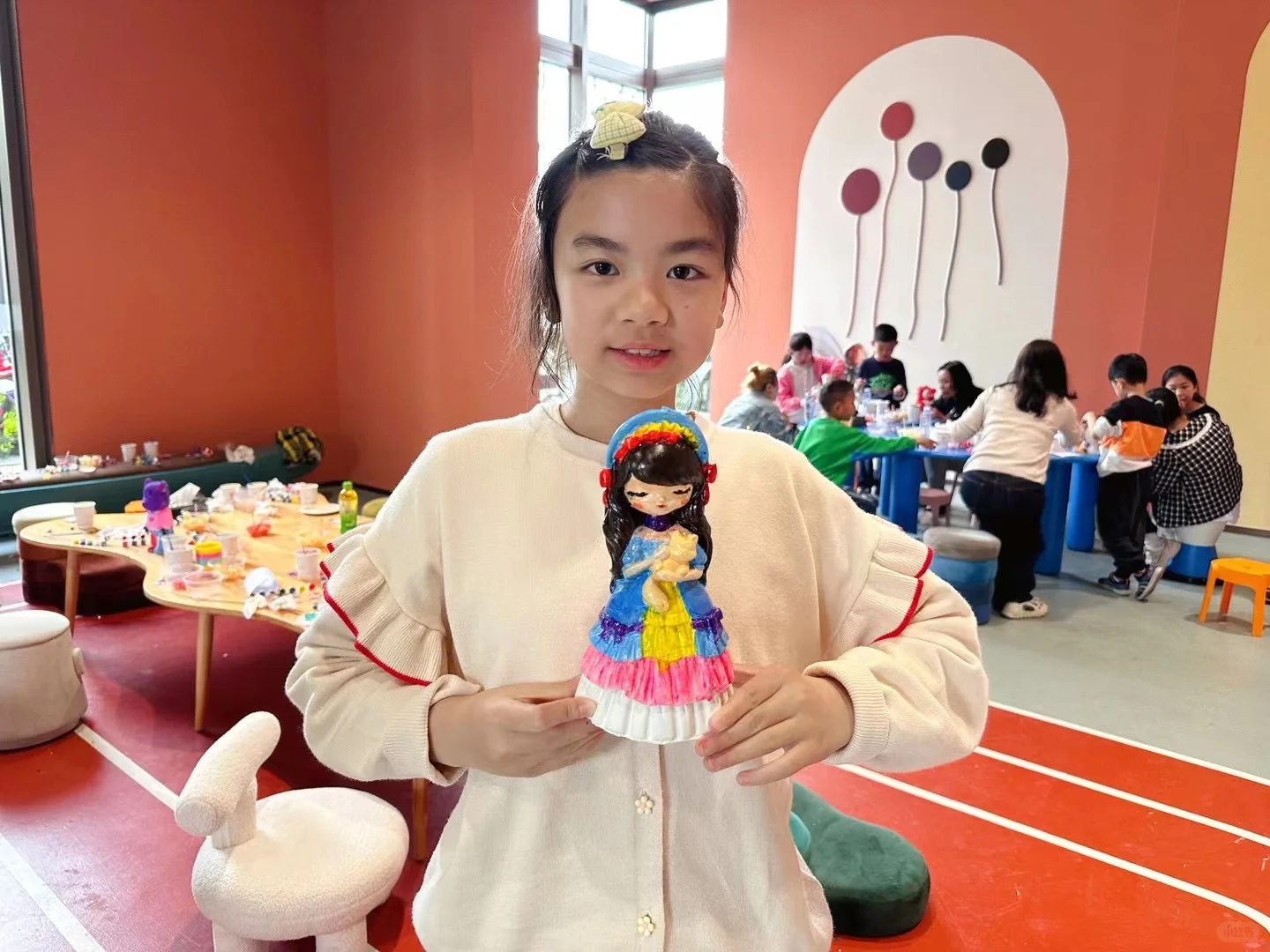 社牛物业又搞事情啦！石膏娃娃彩绘活动太顶