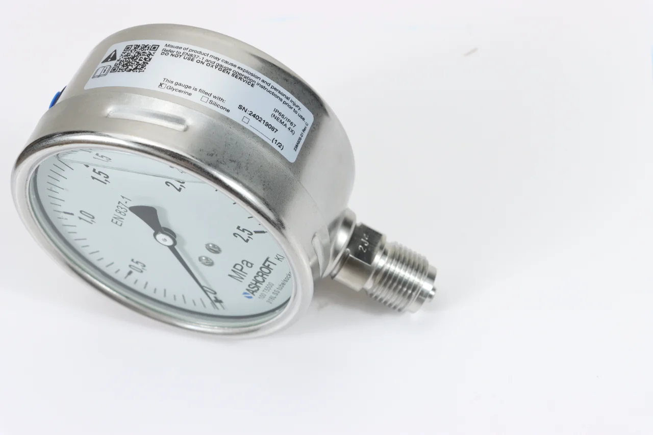 ASHCROFT雅斯科 T5500 不锈钢弹簧管压力表