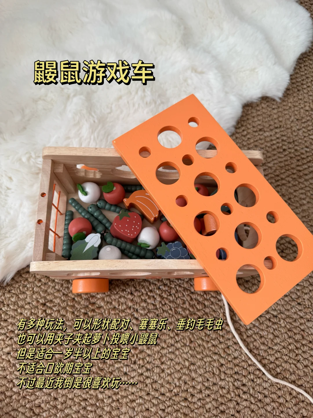 6月龄～2岁宝宝纯自用玩具分享｜蒙式木质玩具