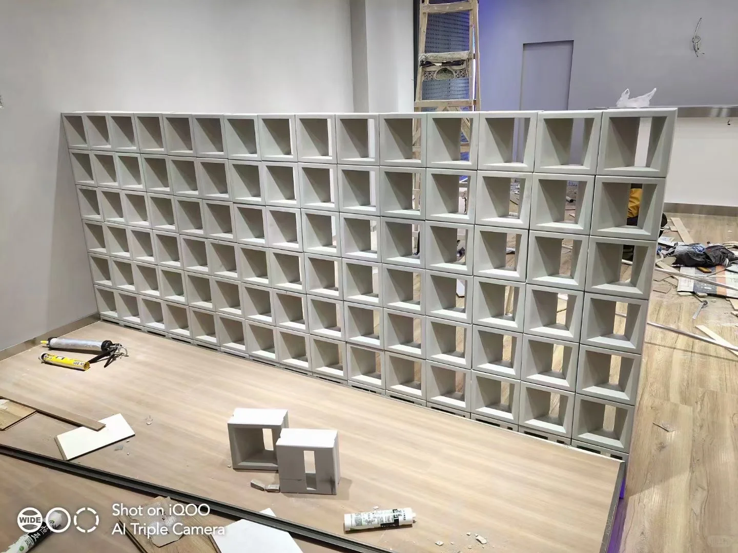 水泥构件——实拍工地