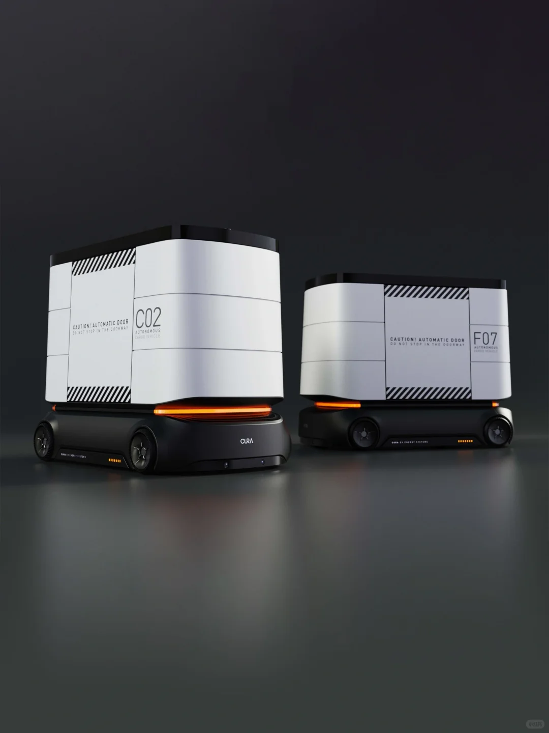 创意拉满|机场自动搬运车