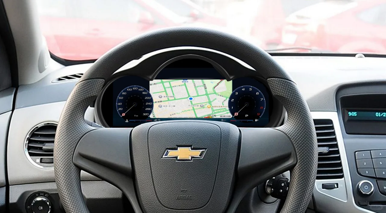 经典科鲁兹液晶仪表