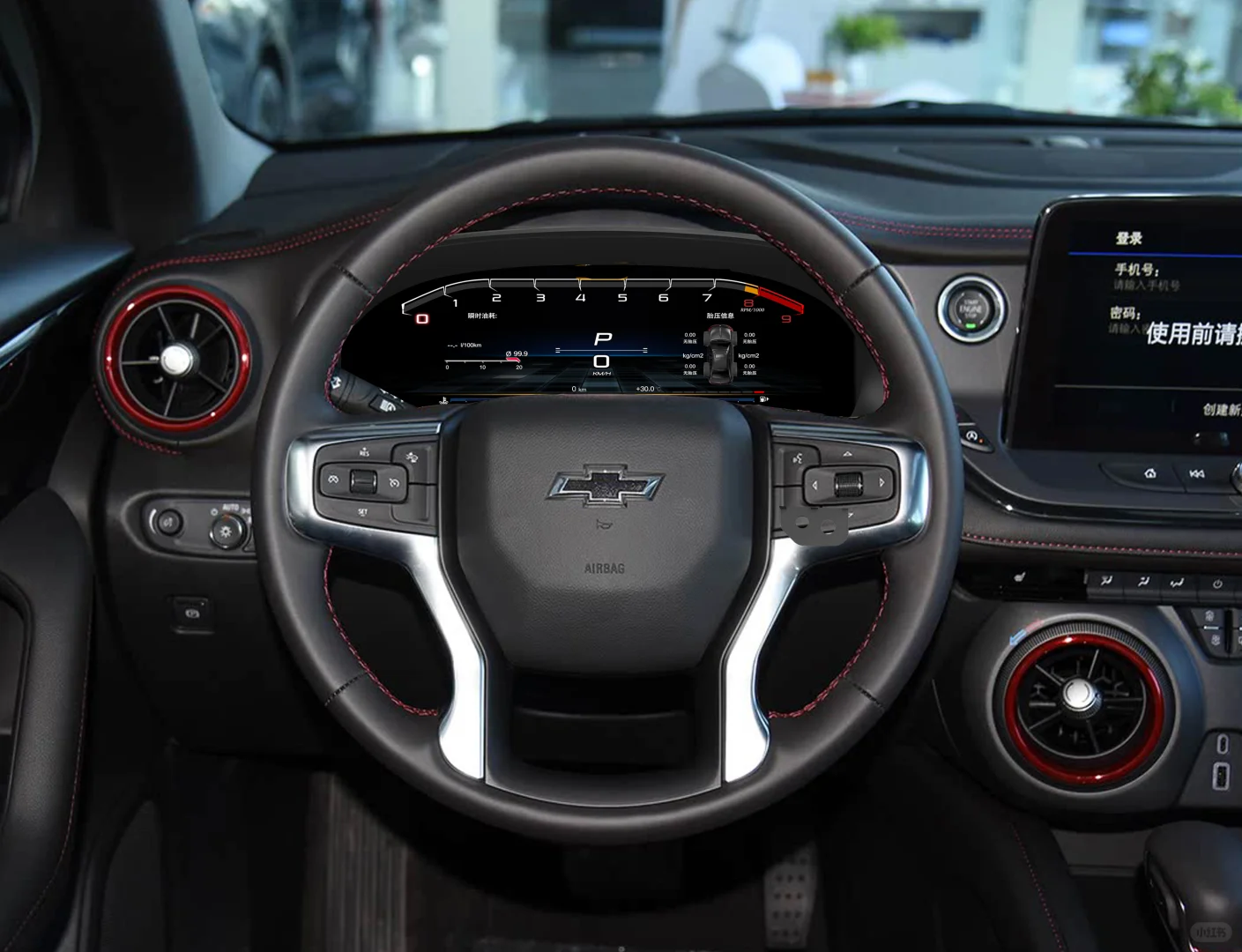 开拓者液晶仪表