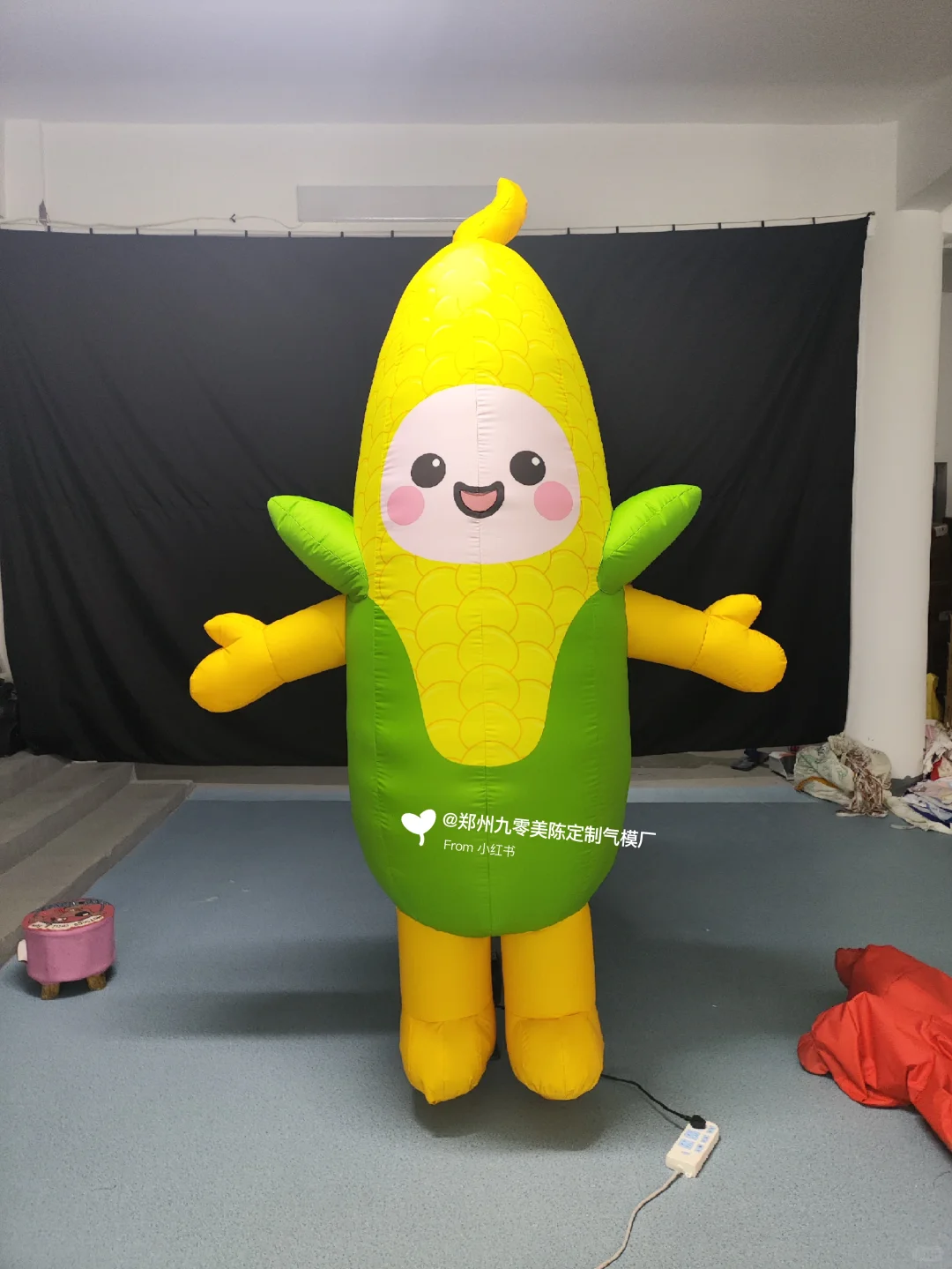 定制蔬菜水果卡通人偶气模，丰收节美陈必备