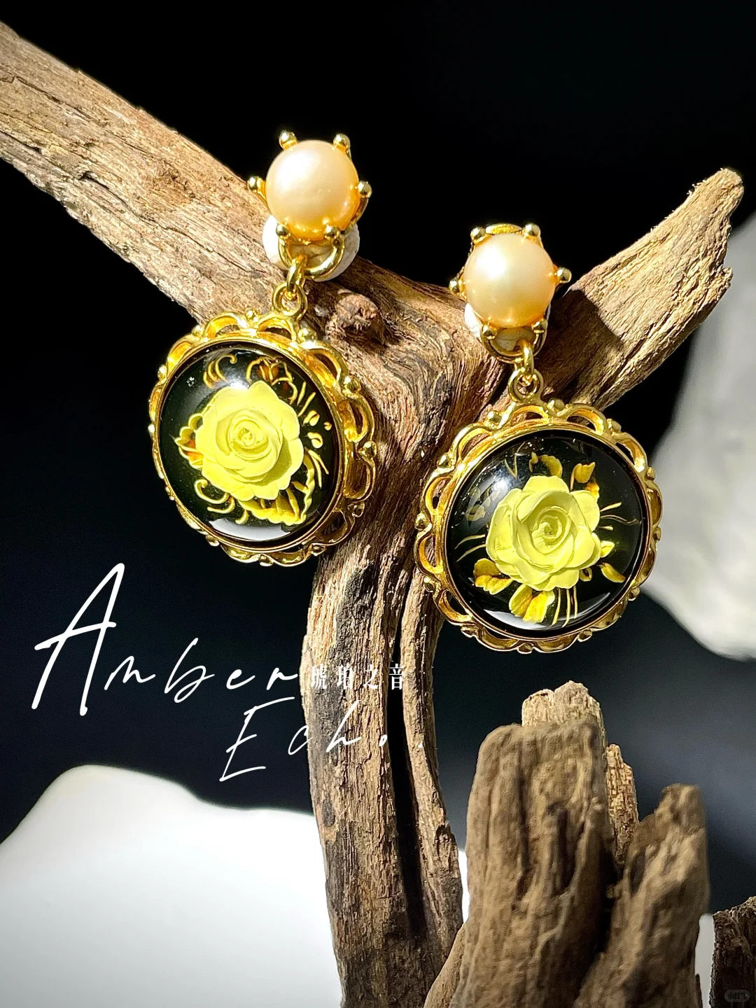 马汀阴雕·琥珀里的时光浮雕