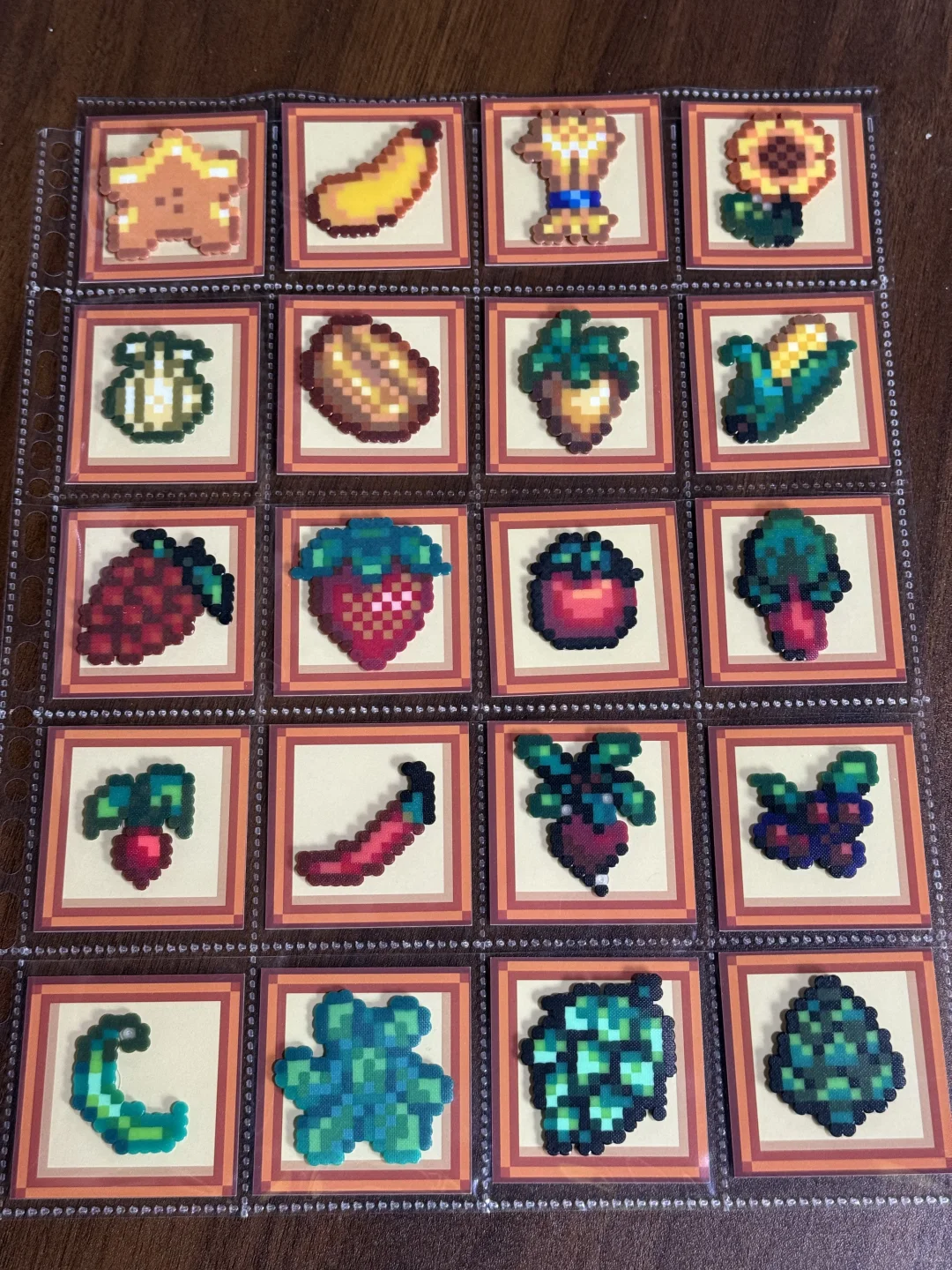 星露谷物语-全作物➕水果拼豆