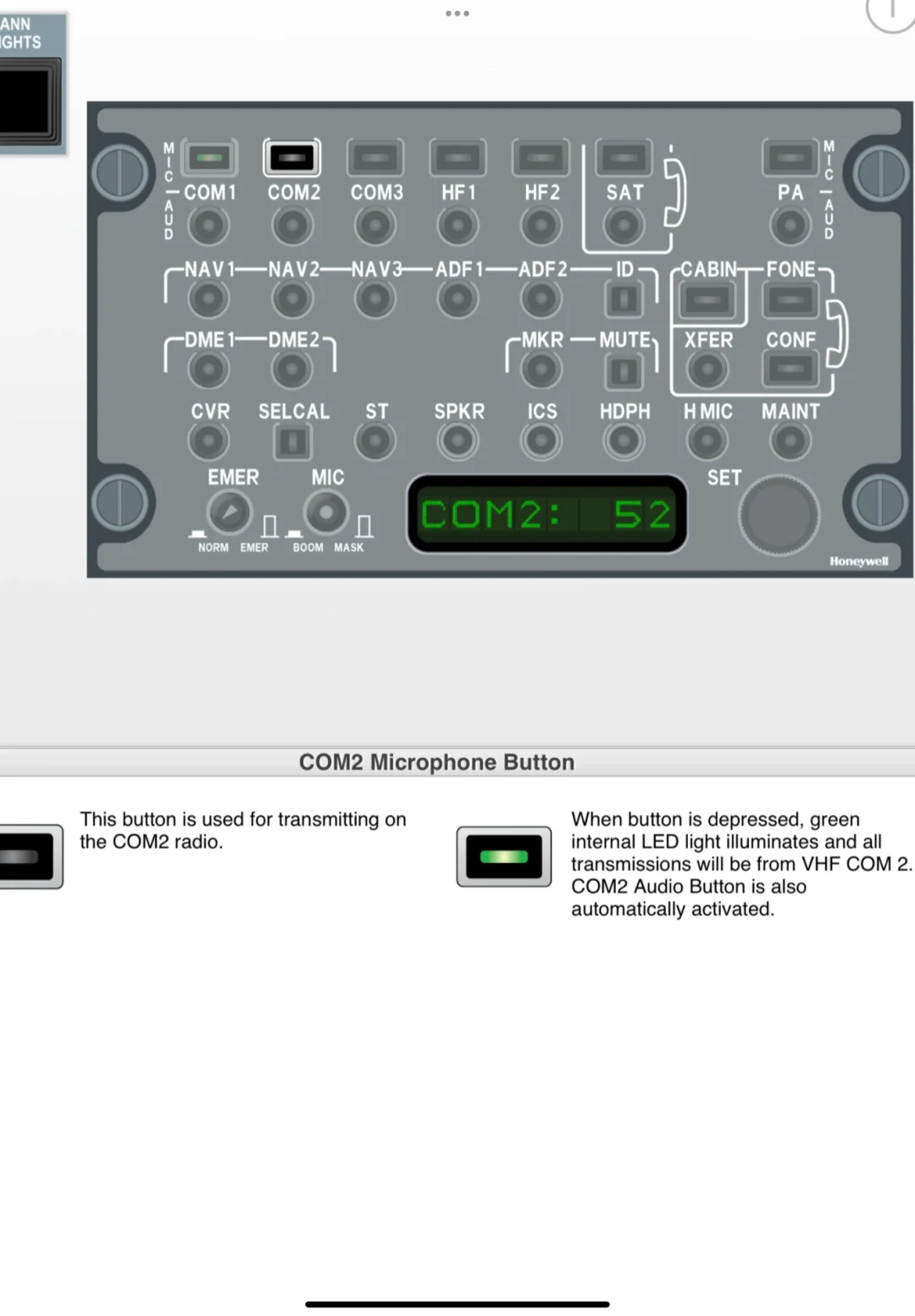 飞机上的通信系统