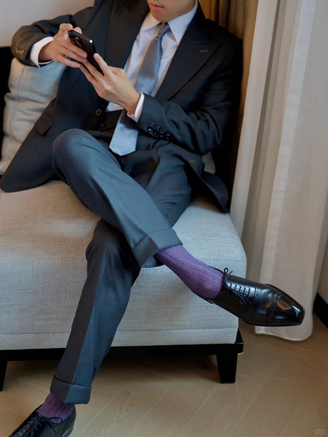 ?｜灰色套西真的超百搭