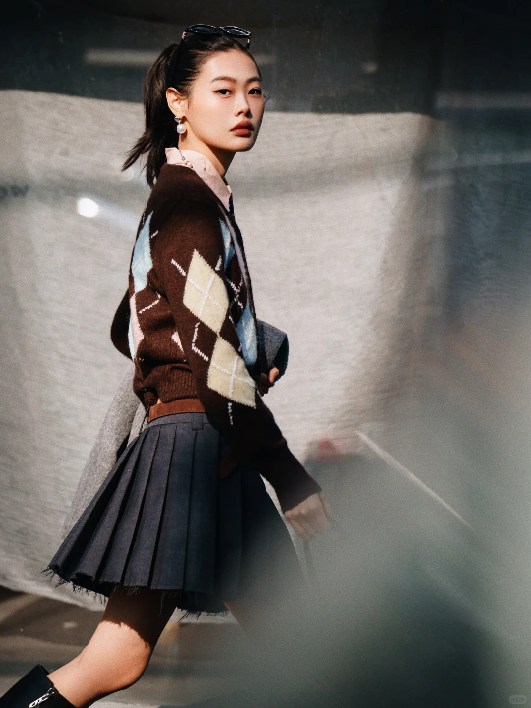 今日人设：高智感时髦学姐?