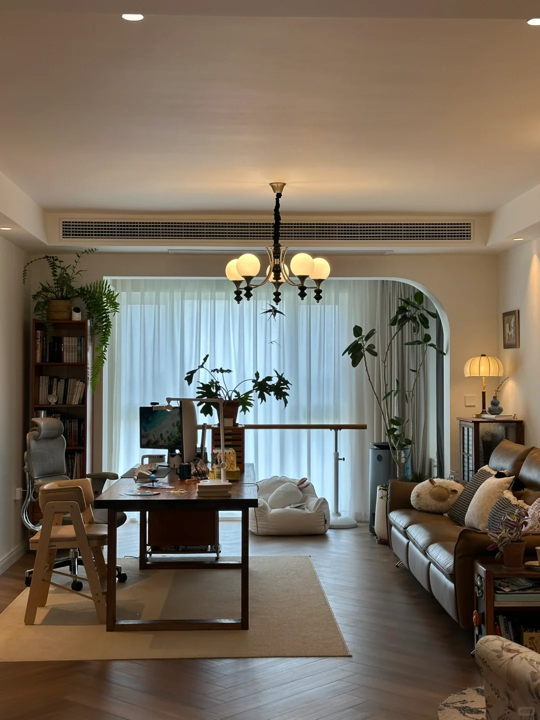 抄作业✅ 去客厅化书房尺寸图来了~