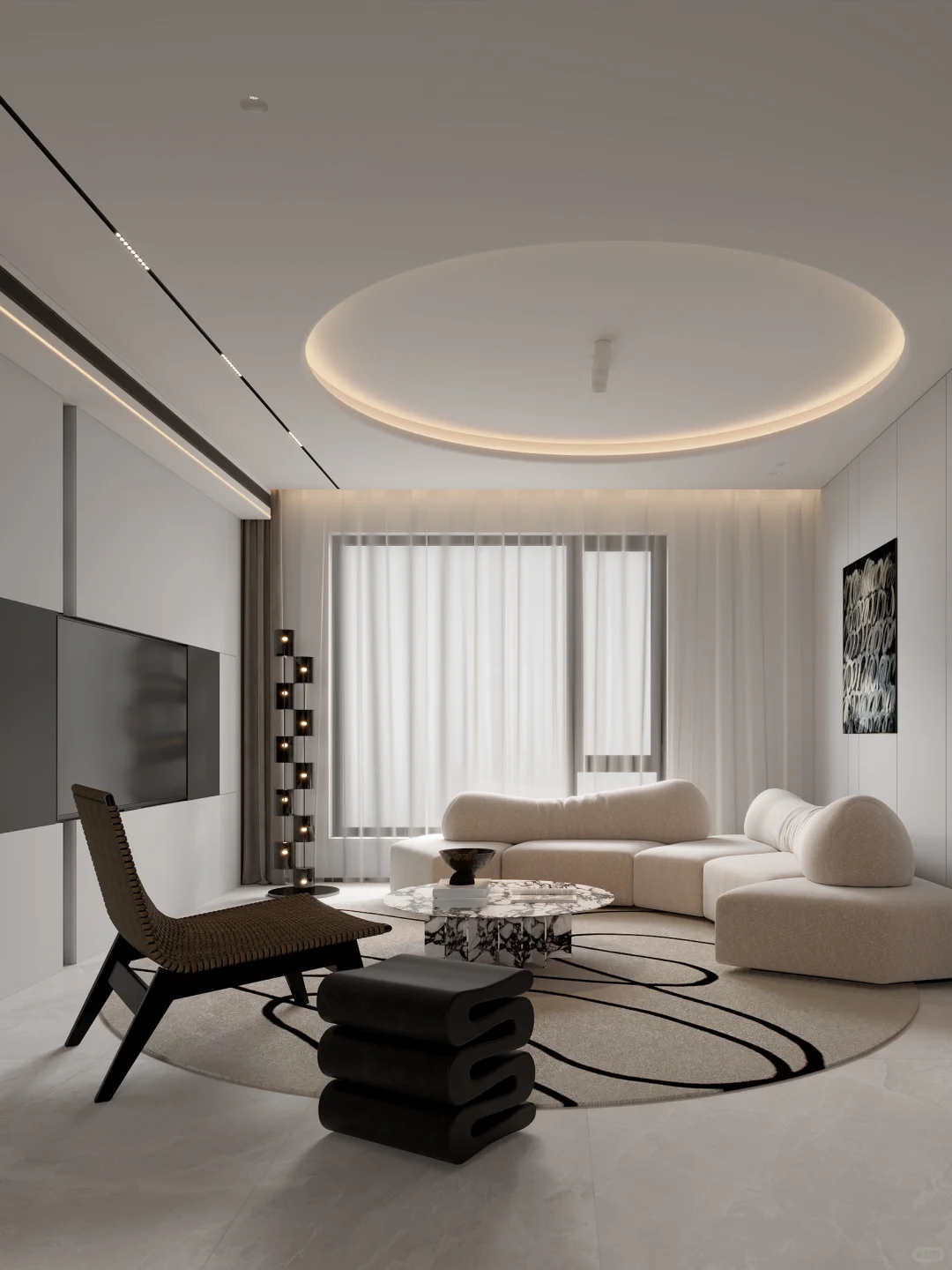 原创设计｜格局优化让大平层空间扩大30%！