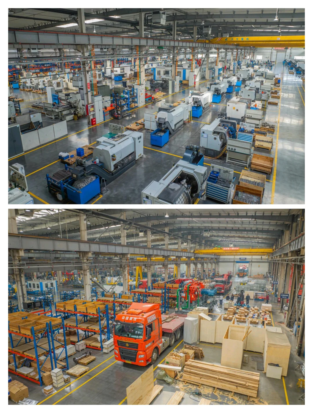 装备制造工厂园区拍摄