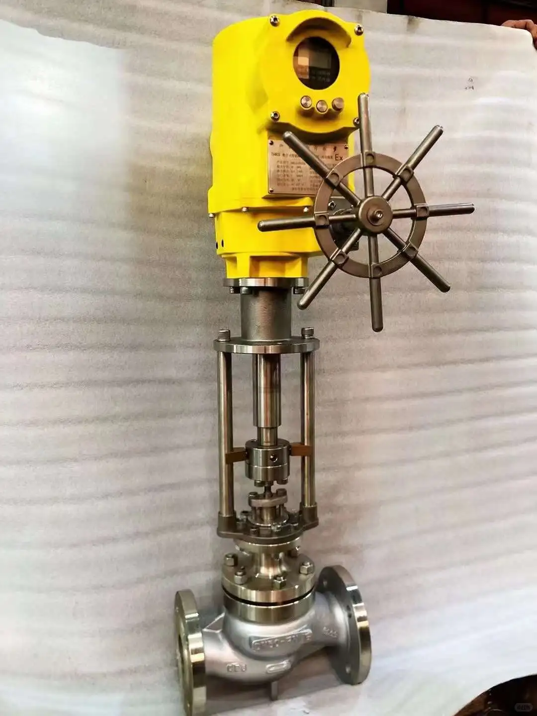 电动直通调节阀